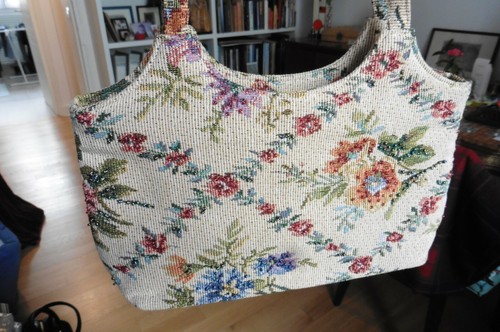 Petit sac main beige - à,