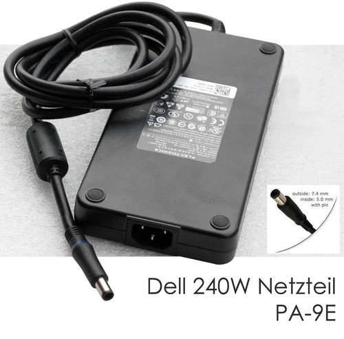 240w dell alimentateur 5v - 240w, 19,5v