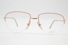 Lunettes Vintage AMOR 715 Rose Or Monture Demi-Ronde