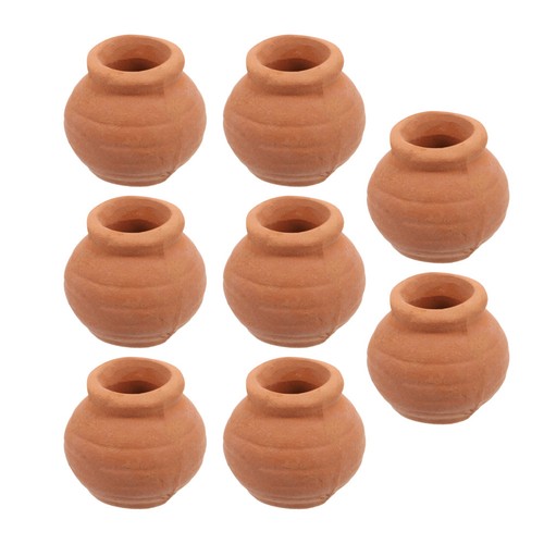 Pcs petits pots en terre - 8,