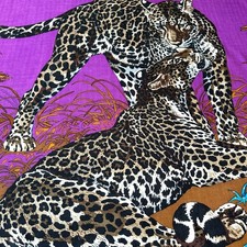 Jungle love - FOULARD HERMES 140 CACHEMIRE