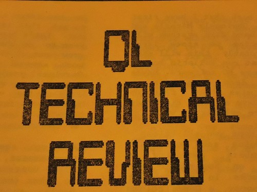 Sinclair technical review - ql,