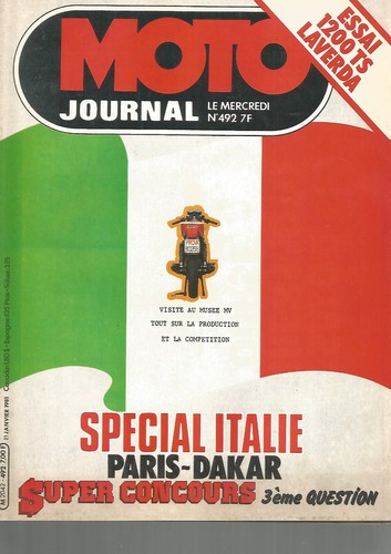Moto journal 492 special - n°492,