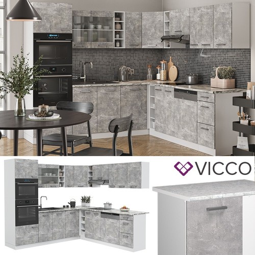 Kitchenette cuisine angle - kitchenette, en