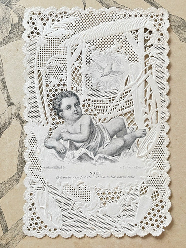 Ancienne image pieuse - image,