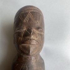 Buste En Bois Africain 12 cm