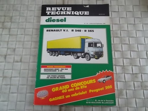 Revue technique renault i - revue, pl