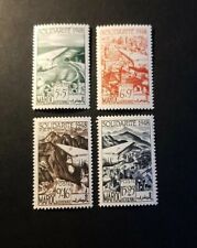 TIMBRE FRANCE COLONIE MAROC POSTE AERIENNE PA N°70/73 NEUF ** LUXE MNH 1949