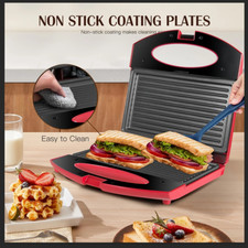 Grill Panini Électrique 750W