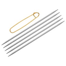 5 Aiguilles à tricoter double