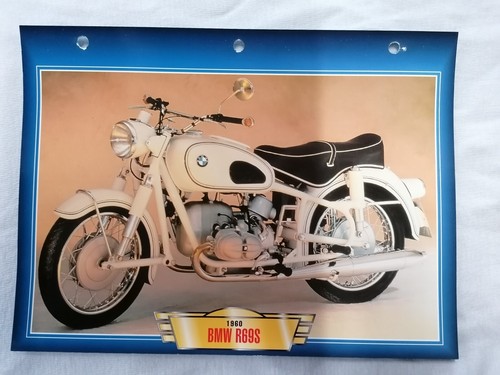 Bmw r69s fiche - fiche, passion