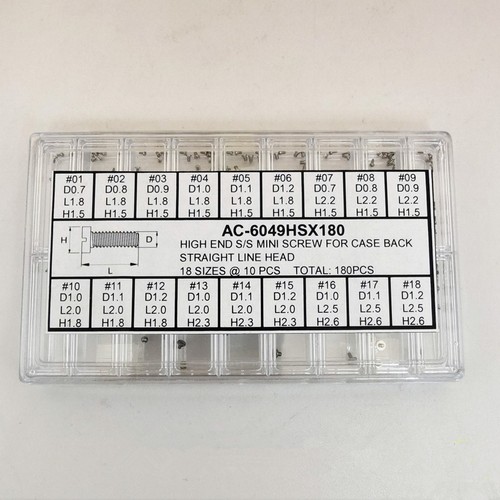 Vis fente acier - fente, en