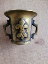 Mortier ancien en bronze 