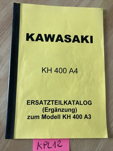 Kawasaki kh400 supplément - kh400, a4