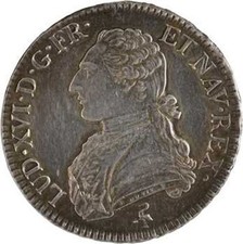 Louis XVI - écu aux rameaux