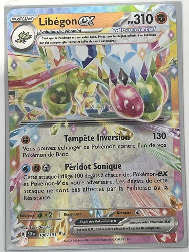 Carte pokemon libegon - pokemon,