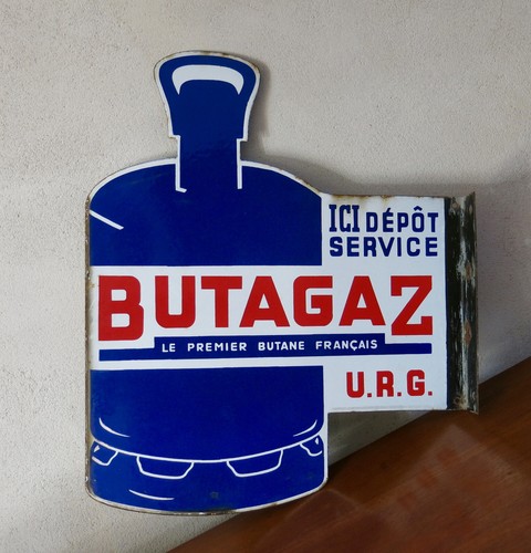 Butagaz ancienne plaque - butagaz,,