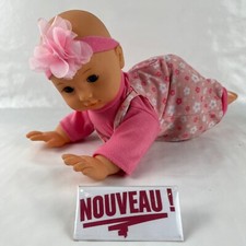➜POUPON INTERACTIF fille nouveau-né - Poupée bébé nourrisson de 30 cm