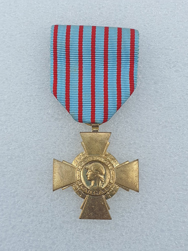 Croix combattant bronze - croix, combattant,