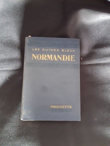 Ancien guide bleu normandie - guide,
