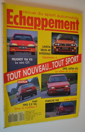 Revue echappement 275 - n°,