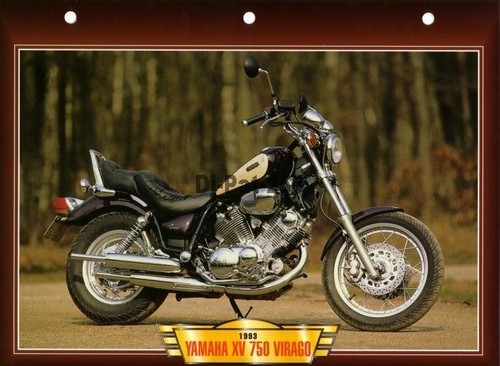 Fiche moto yamaha - yamaha, xv