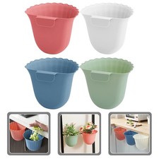  4 Pcs Pot Fleur Suspendu