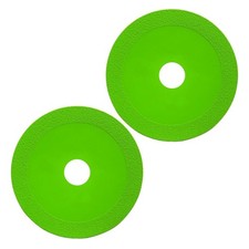 2 Pièces Disque Diamant 125 mm, Disque à Tronçonner Verre, Disque de Coupe pour 