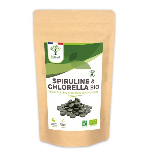 Spiruline chlorelle bio - spiruline, &