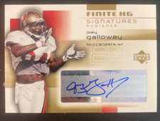 JOEY GALLOWAY 2004 UPPERDECK FINITE SIGNATURES 17/25