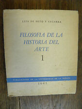 Luis de Soto y Sagarra / Filosofia de la historia del Arte 1