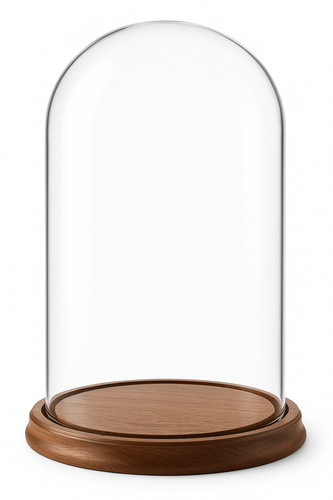 Cloche verre diamètre 30 - verre,