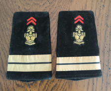Insigne Grade Lieutenant du Génie Paire Fourreaux     /)83