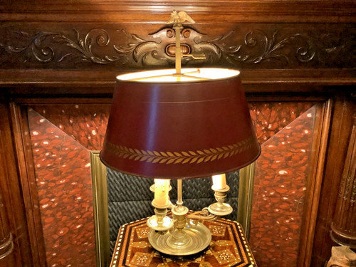Grande lampe bouillotte - bouillotte, style
