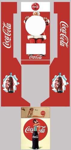Stickers coca cola - coca,