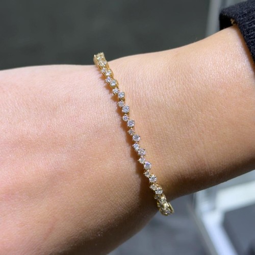 Bracelet tennis zig zag - tennis, or