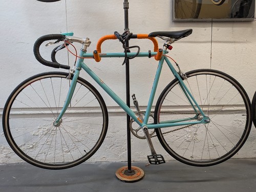 Bianchi pista custom build - bianchi,