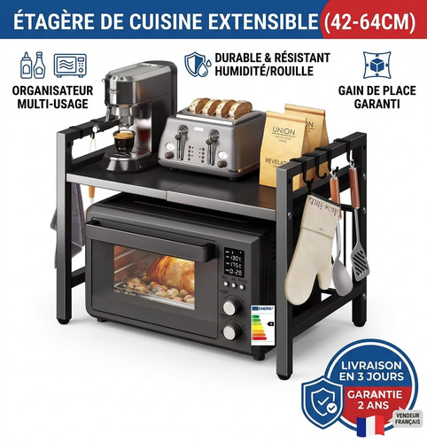 Etagere micro onde cuisine - etagere,