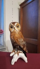 grande Chouette en porcelaine