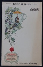 Menu vierge BUFFET DE RENNES