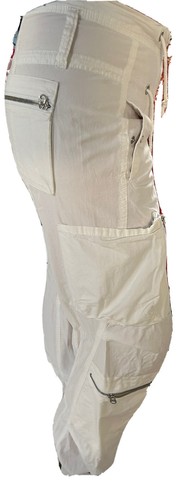 Pantalon blanc cargo - cargo, femme