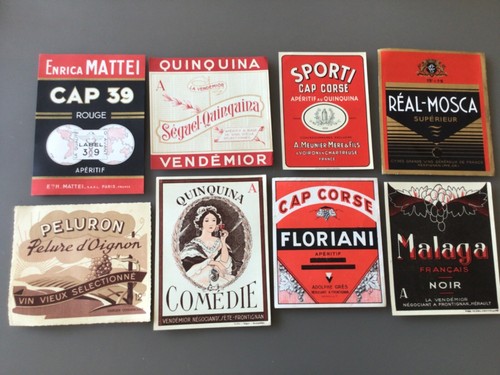 Lot etiquette cap corse - 8,