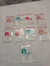 Lot de 9 paquets d'hamecons VMC Compétition concours peche au coup float sensas