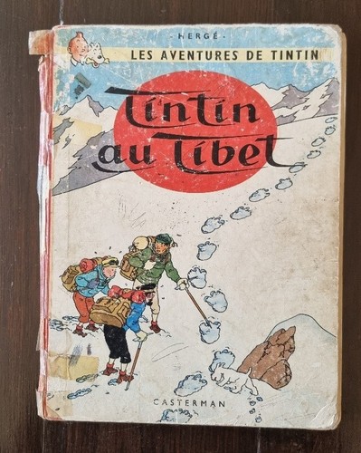Hergé tintin tibet b35 - au, tibet.