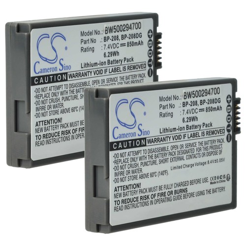 Batterie pour canon - 2x,