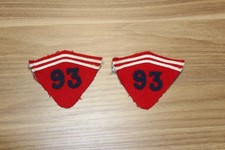 INSIGNE DE COL 93° REGIMENT D' ARTILLERIE DE MONTAGNE   WW2 - FRANCE 40