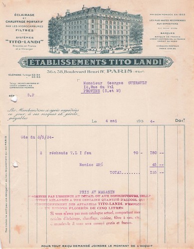 Paris fabricant tito landi - tito,