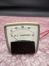 Yokogawa Compteur De Panneau 50-250240LSNT 0-50 AC Ampères Neuf Ancien Stock