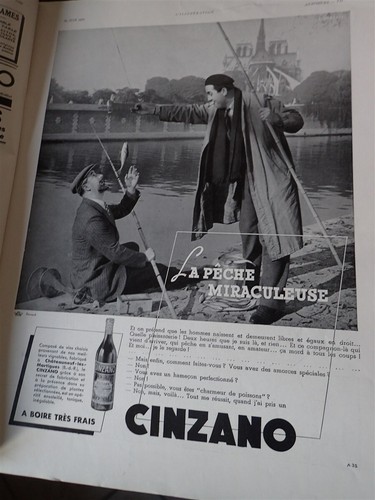 Cinzano pèche miraculeuse - miraculeuse, +