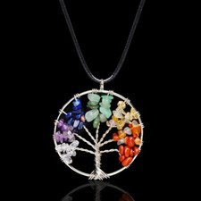 Pendentif arbre de vie reiki 7